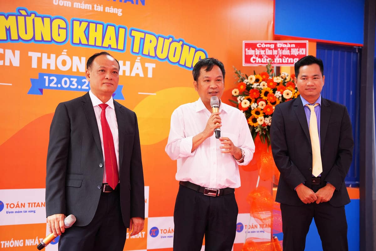 phát biểu buổi lễ khai trương